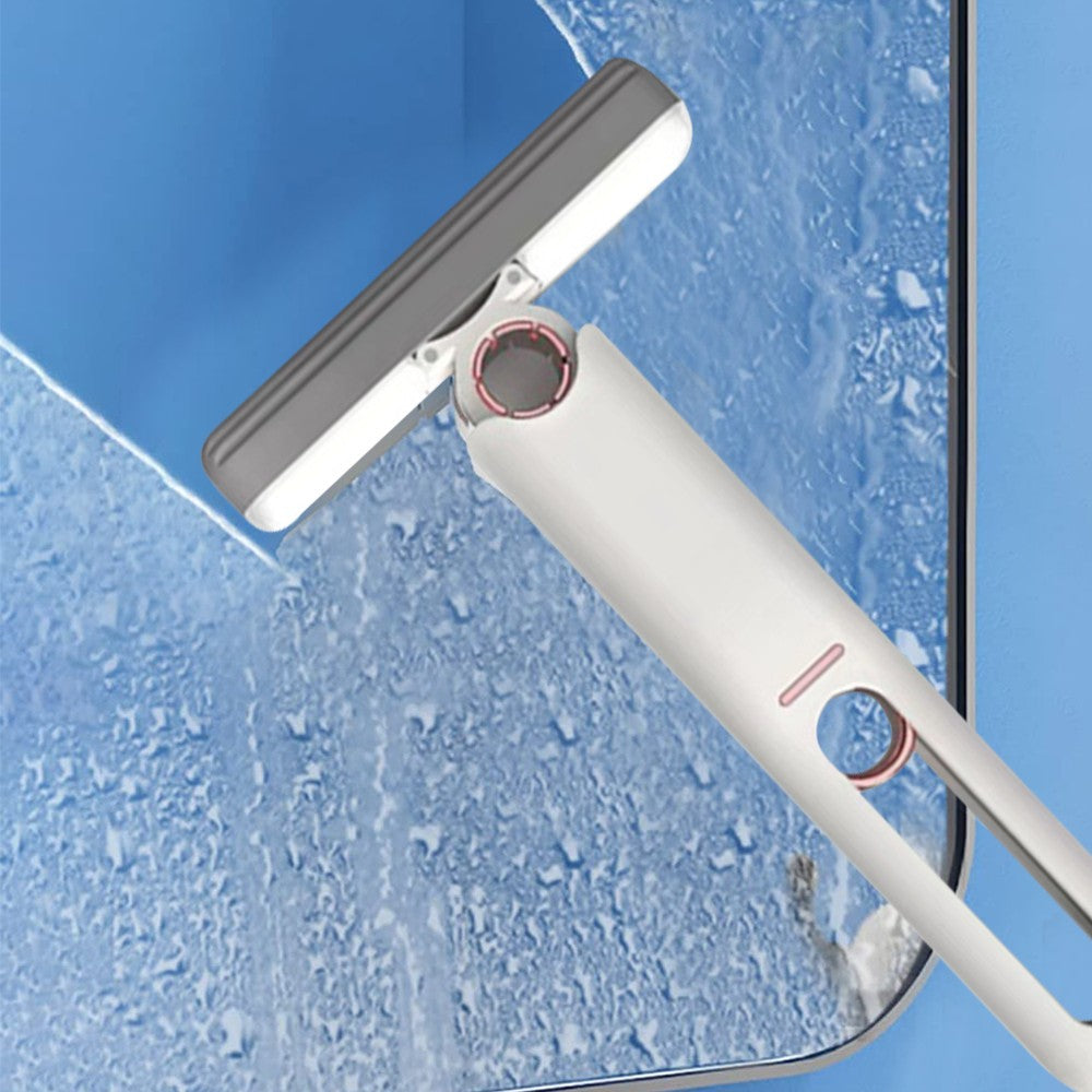 Self-Squeeze Mini Mop Portable Desktop Glass Cleaning Mop with 2 Replacement Heads