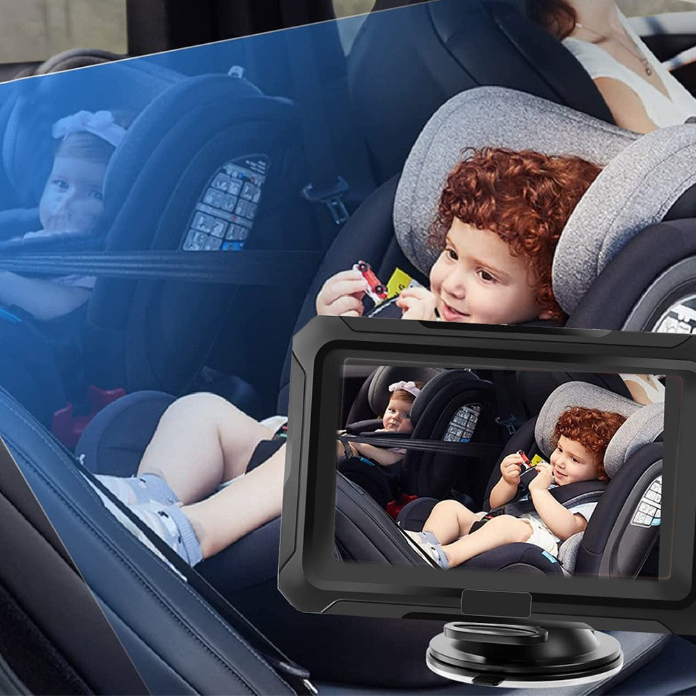 Car Baby Monitor with HD Camera Kid Safety Camera Monitor with Night Vision
