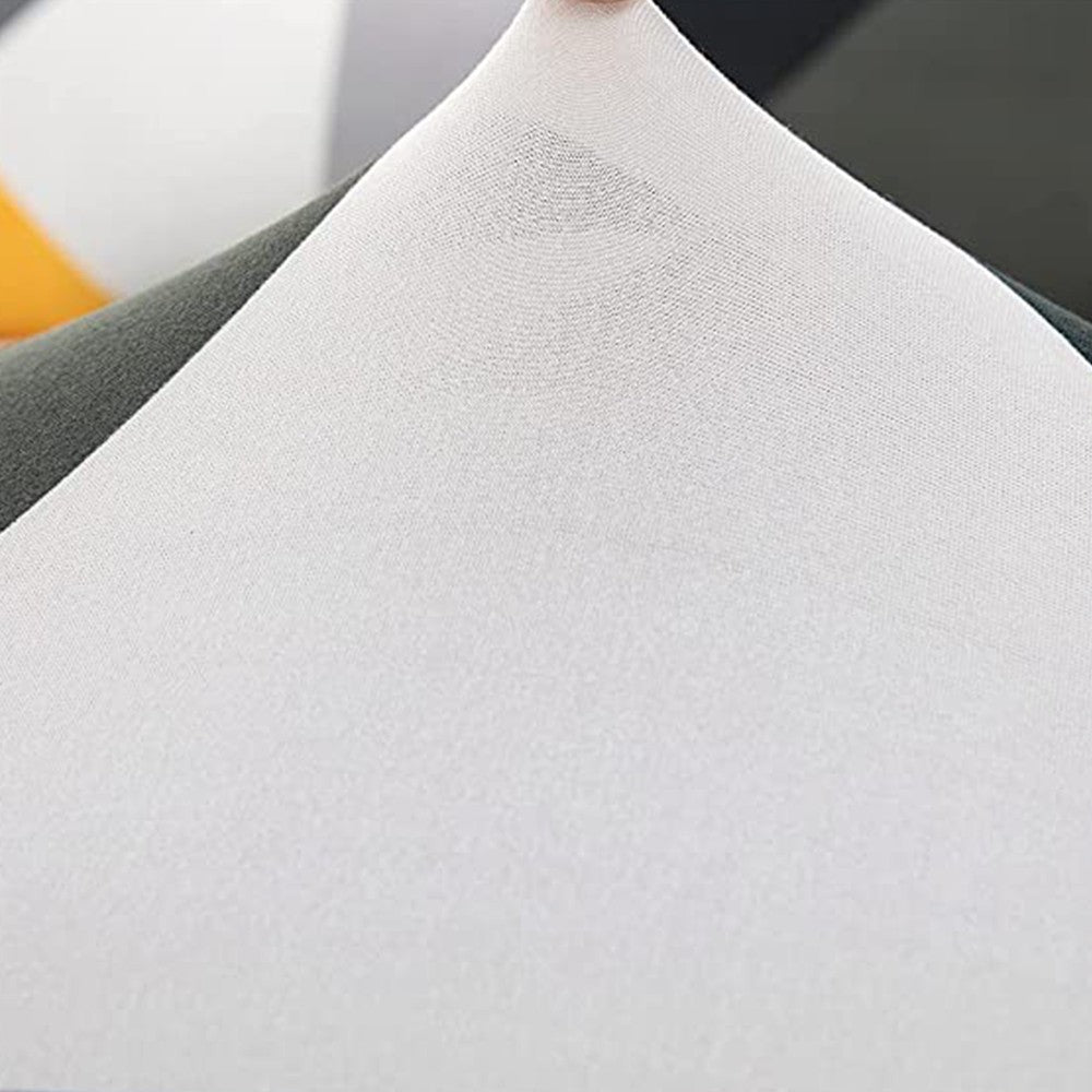 Stretch Printed Armless Chaise Lounge Cover and Pillowcase Set Lounge Chaise Slipcover Style 5