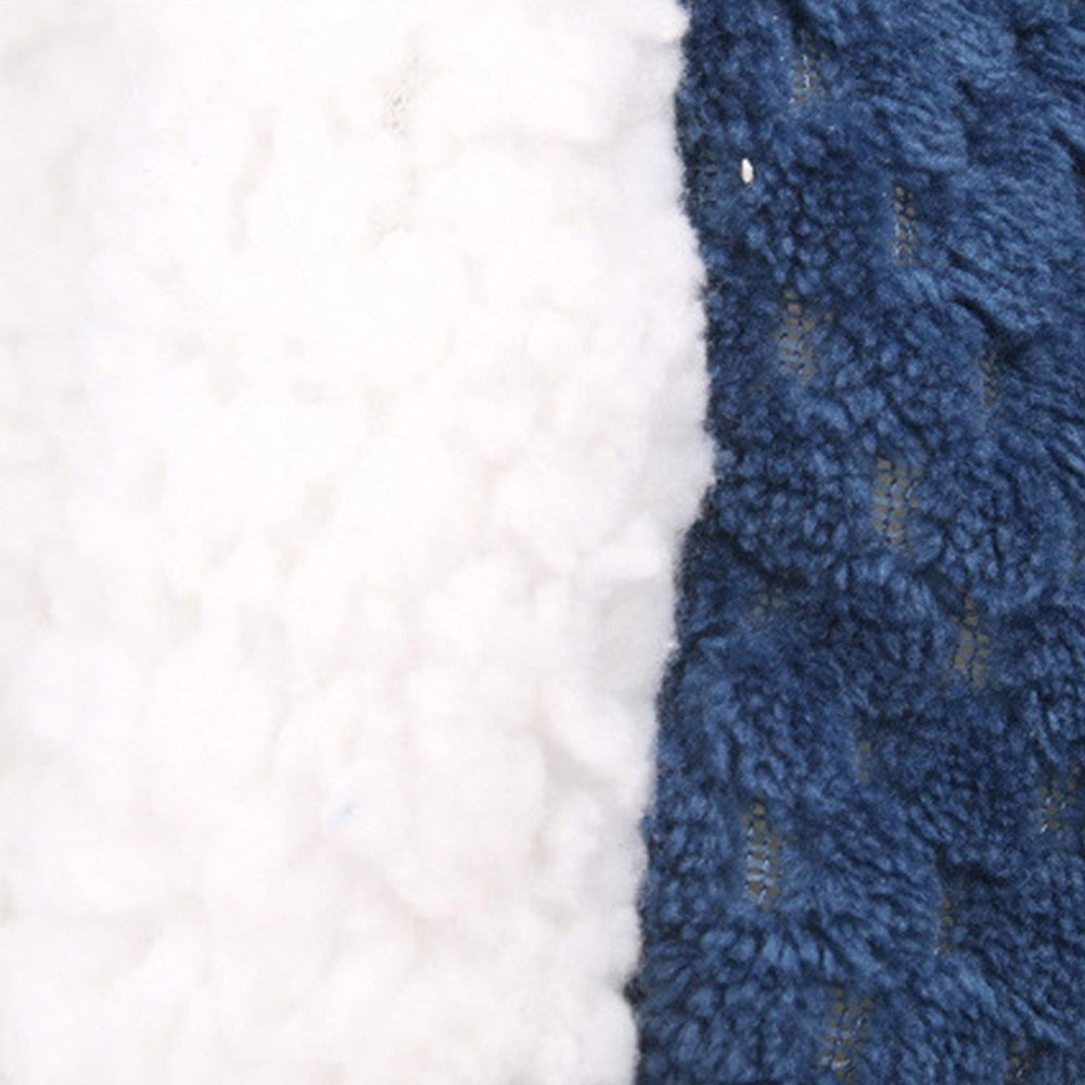 2 X Winter Warm Cat Cave Bed Pet Sleeping Bag Sleep Bed Cat Calming Bed