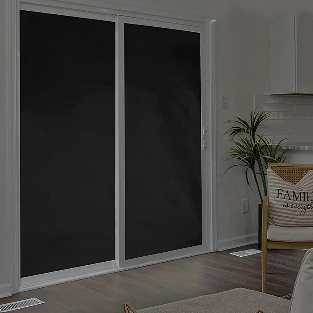 1.45x2m Portable Blackout Shades Window Blackout Curtains Temporary Blackout Blinds