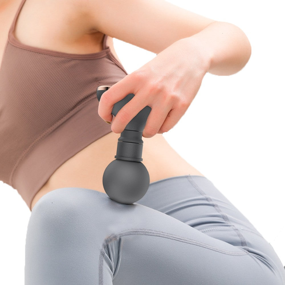 2 X Mini Handheld Massage Gun Portable Rechargeable Muscle Massager for Back Shoulder Arm Leg