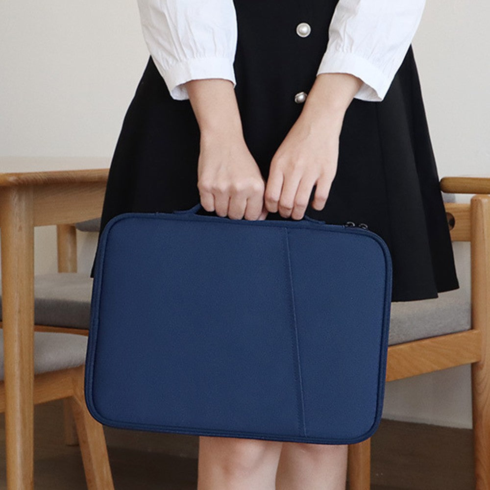 For iPad 12.9-13 inches Tablet Sleeve Case Pouch Bag Laptop Protective Bag Navy
