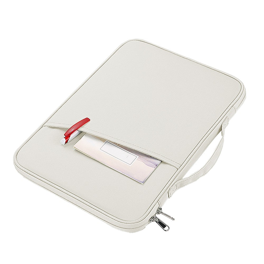 For iPad 10.8-11 inches Tablet Sleeve Case Pouch Bag Laptop Protective Bag White