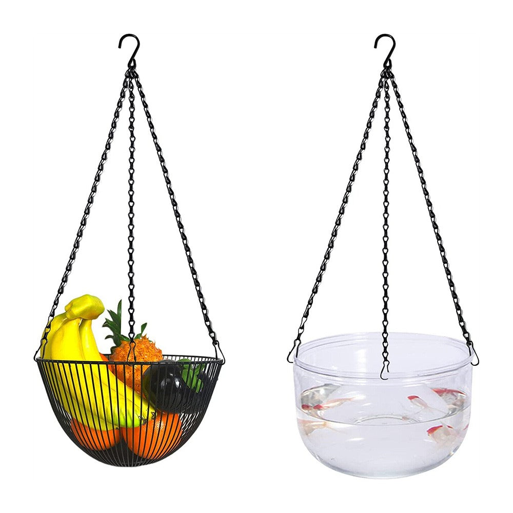 6Pcs Hanging Flower Basket Chains Hanging Planter Chains Flowerpot Hanger Lantern Hanging Chains
