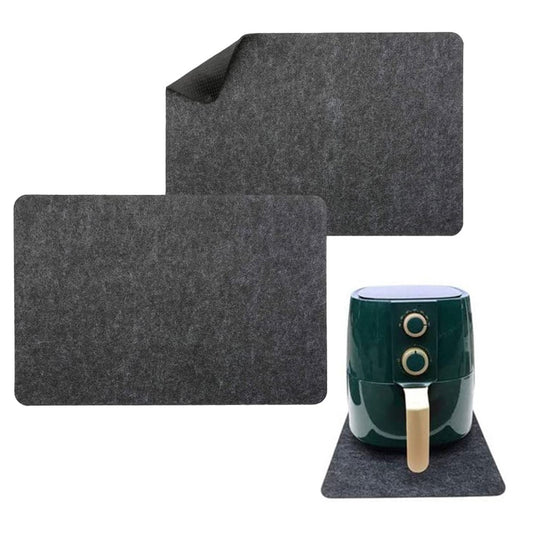 2Pcs 30x44cm Heat Resistant Mat for Air Fryer Sliding Caddy Countertop Protector Pad