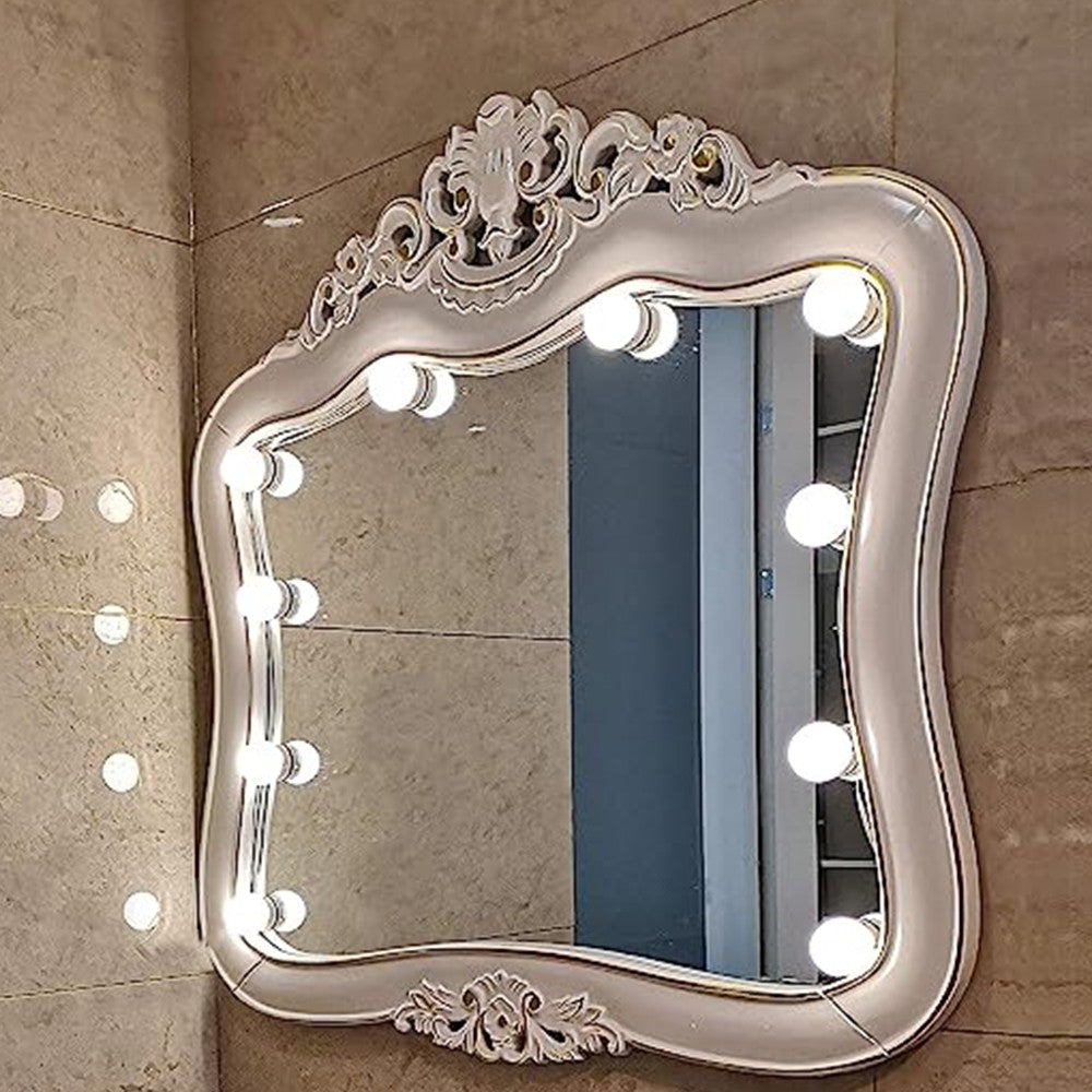 1Pc 10-Bulb Hollywood Style Vanity Mirror Lights Makeup Table Lamp Dressing Room Mirror Lights