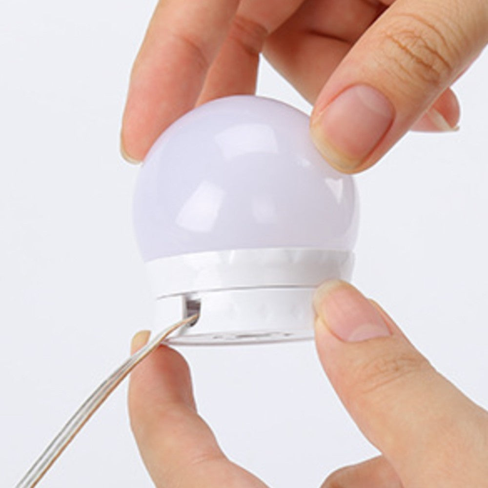 1Pc 10-Bulb Hollywood Style Vanity Mirror Lights Makeup Table Lamp Dressing Room Mirror Lights