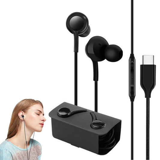 2 X For Samsung Galaxy Headphones Type-C in-Ear Earbuds with Remote and Mic