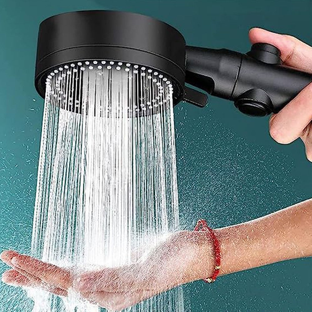 2 X Handheld High Pressure Shower Head 5 Spray Modes Shower Head with 2m Hose
