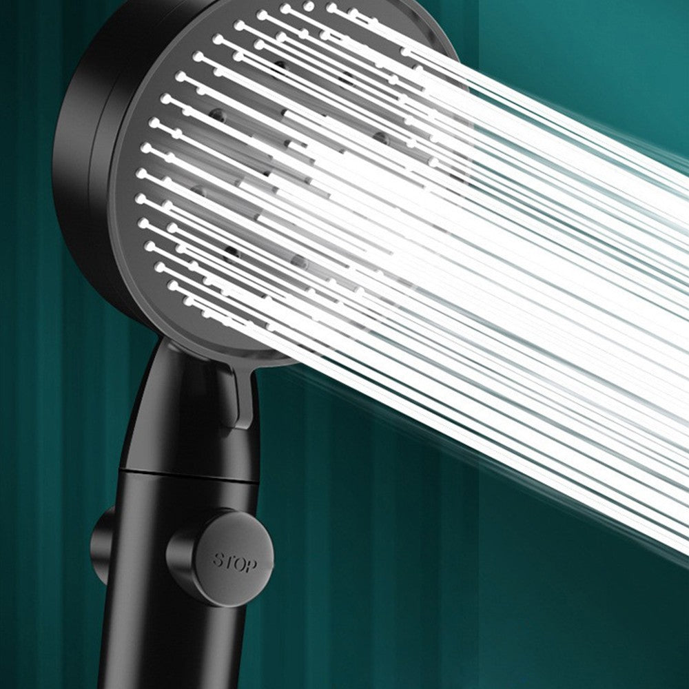 2 X Handheld High Pressure Shower Head 5 Spray Modes Shower Head with 2m Hose