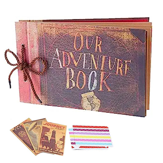 DIY Handmade Scrapbook Photo Album Vintage Scrapbook Travel Journal Scrapbook