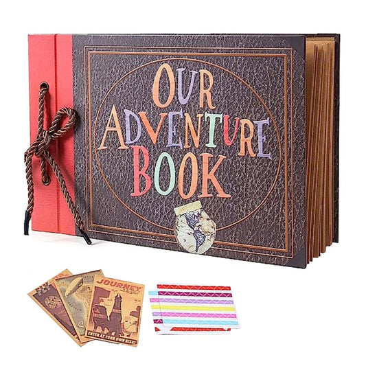 DIY Handmade Scrapbook Photo Album Vintage Scrapbook Travel Journal Scrapbook