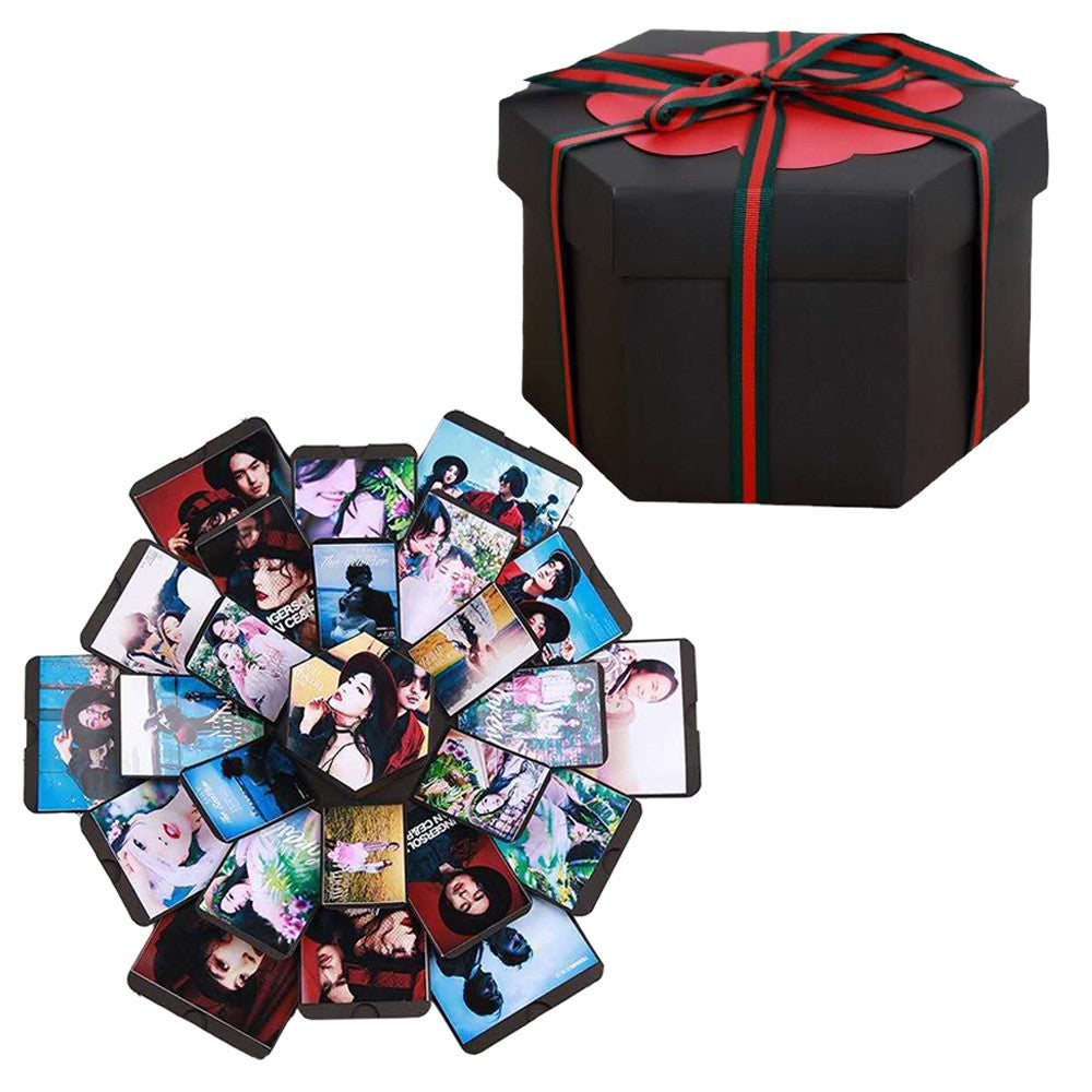 Explosion Box DIY Assembled Photo Album Box Surprise Love Memory Box