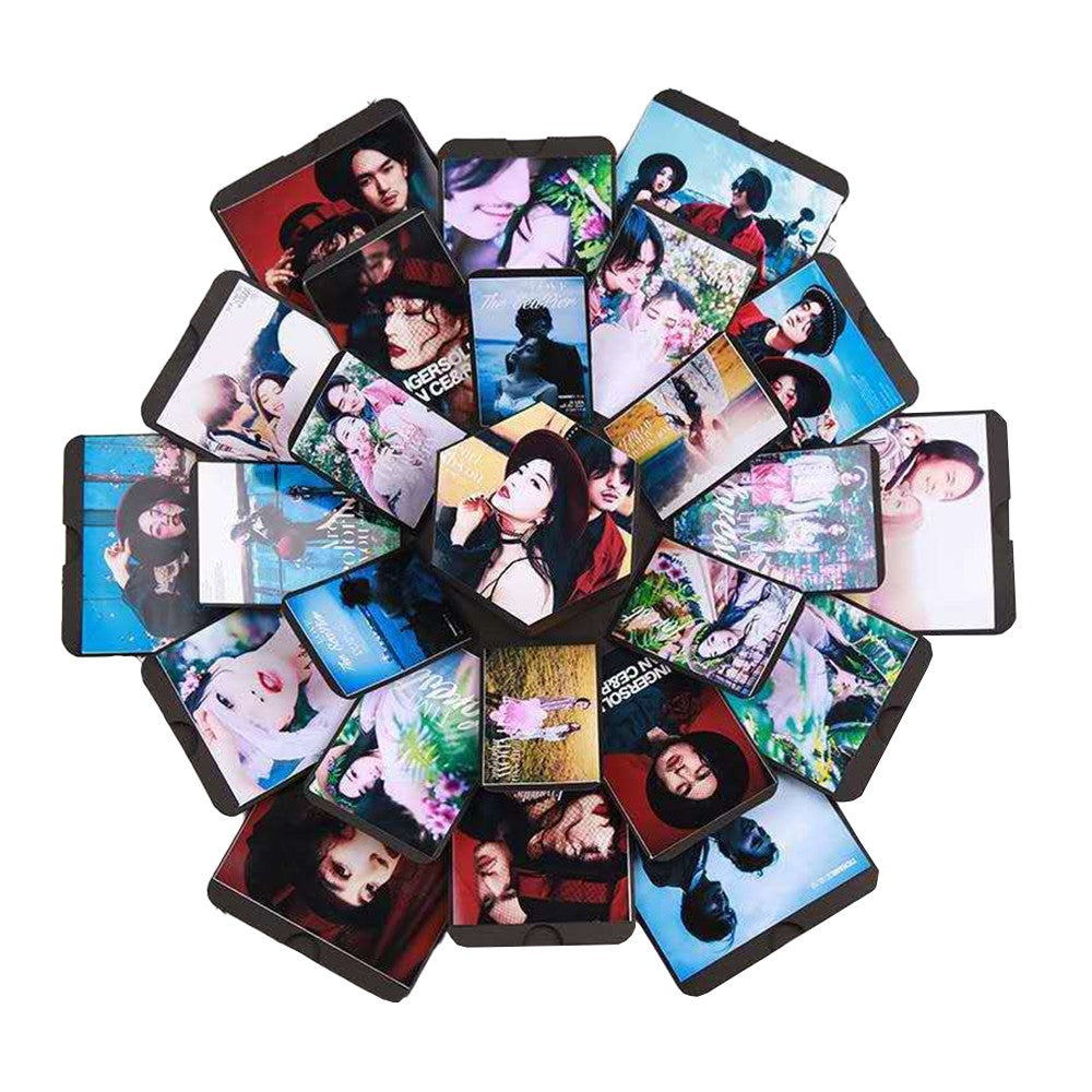 Explosion Box DIY Assembled Photo Album Box Surprise Love Memory Box