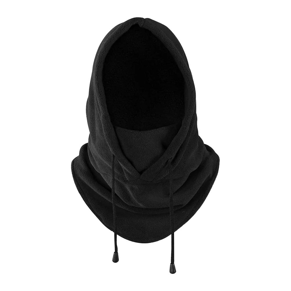 Winter Balaclava Ski Mask Neck Warm Fleece Hood Hat Skiing Hat Sports Cap Black