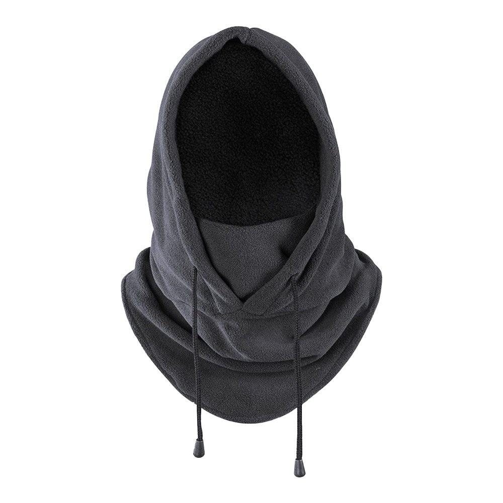 Winter Balaclava Ski Mask Neck Warm Fleece Hood Hat Skiing Hat Sports Cap Grey