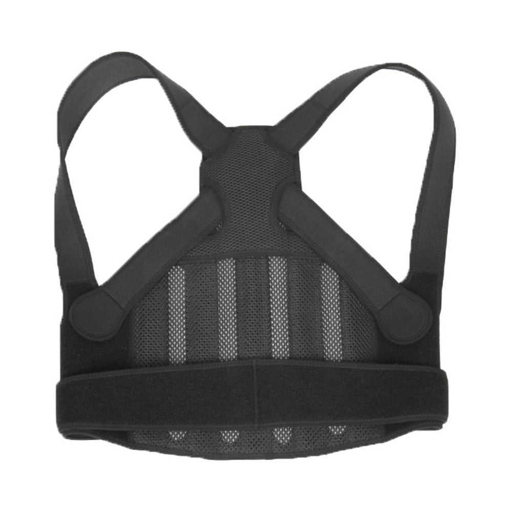 Adjustable Back Brace Posture Corrector Lumbar Back Support Belt Shoulder Brace L Size