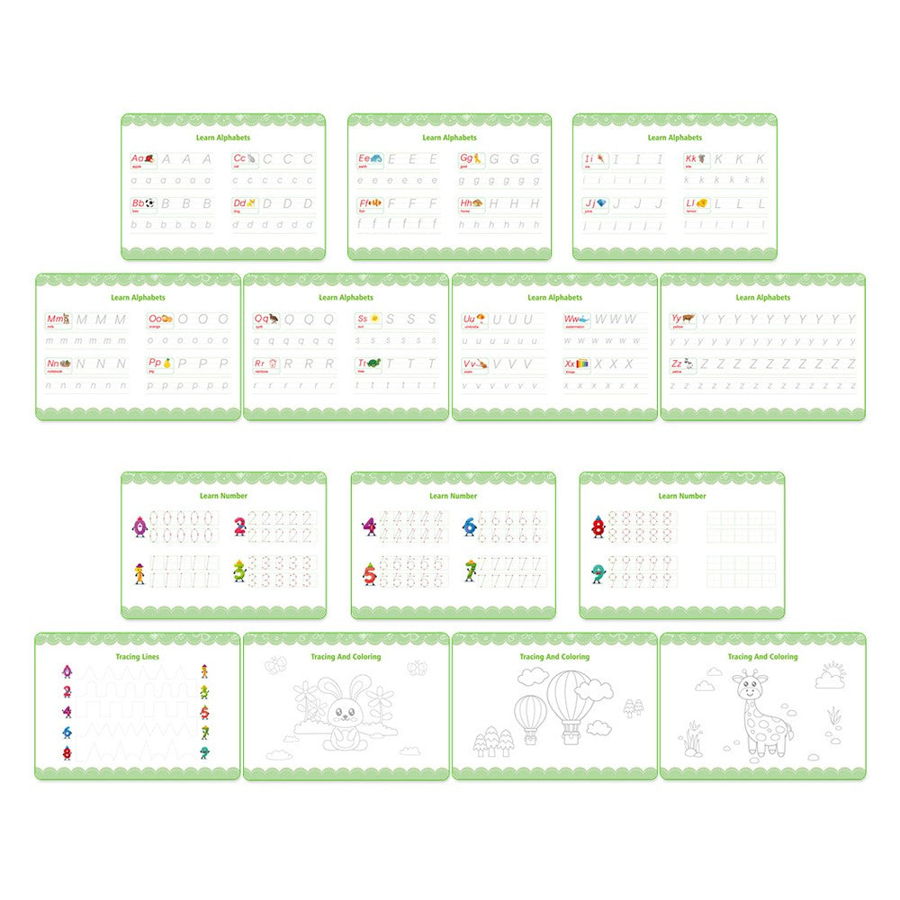 Montessori Busy Book Kit Toddler Early Educational Learning Toys Orange Cover