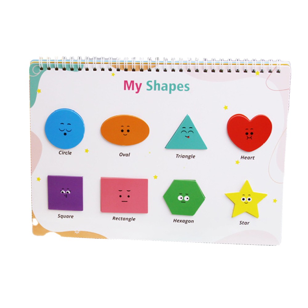 Montessori Busy Book Kit Toddler Early Educational Learning Toys Orange Cover