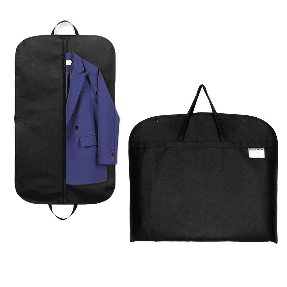 1Pc 100cm Mens Breathable Garment Bag Foldable Suit Cover Bag with Handles