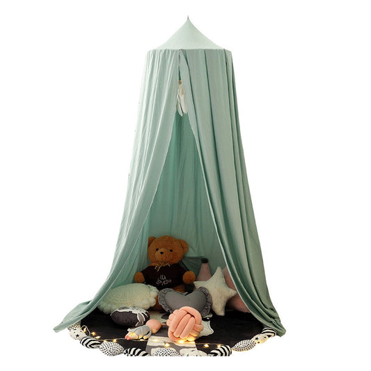 Dome Bed Decor Canopy for Kids Bed Hanging Toddler Reading Nook Play Tent Green
