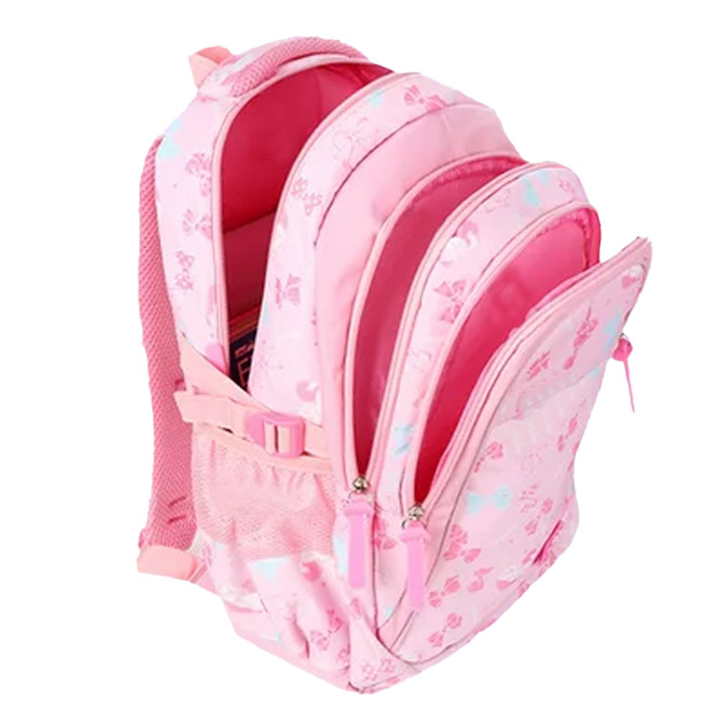 3-Piece Girls School Backpack Pencil Bag Kids School Bags Pink