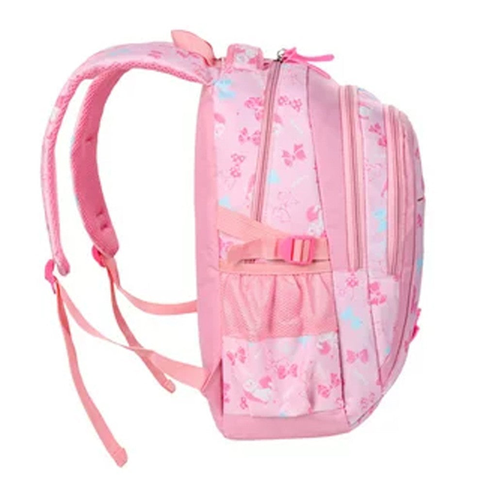 3-Piece Girls School Backpack Pencil Bag Kids School Bags Pink