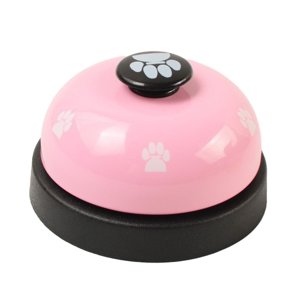 2Pcs Pet Training Bell for Pet Potty Training Dog Cat Interactive Toy Pink