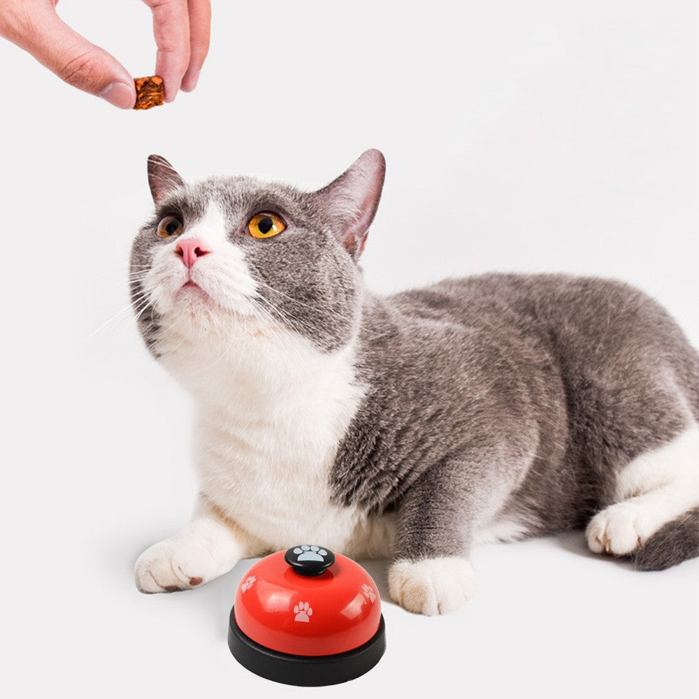 2Pcs Pet Training Bell for Pet Potty Training Dog Cat Interactive Toy Red