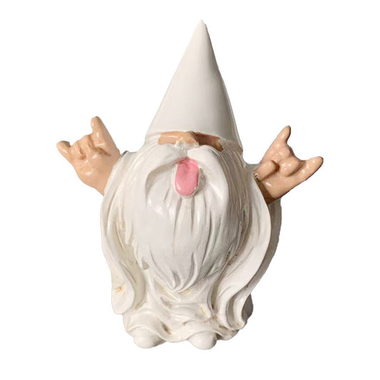 1Pc Rocker Gnome Garden Statue Outdoor Sculpture Garden Home Ornament