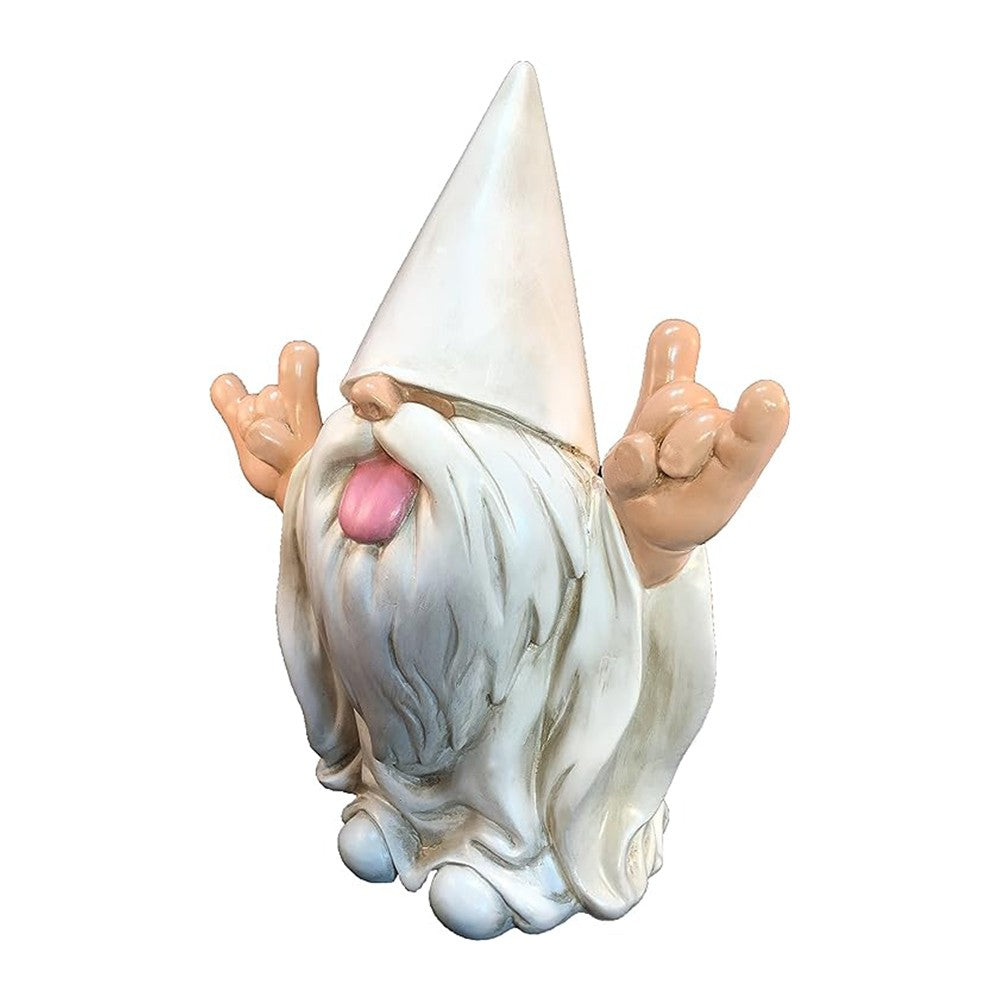 1Pc Rocker Gnome Garden Statue Outdoor Sculpture Garden Home Ornament