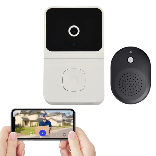 Smart Wireless Video Doorbell WiFi Visual Doorbell Home Camera with Dingdong Machine