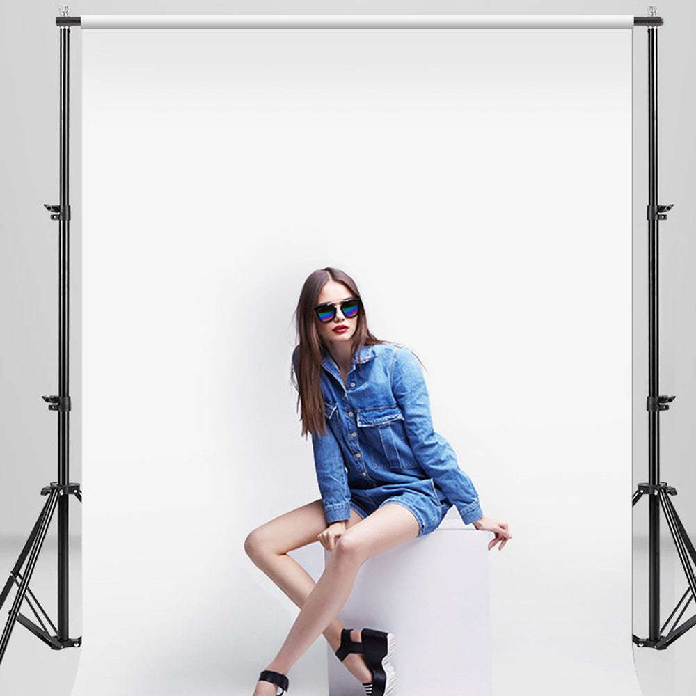 Adjustable Backdrop Support Stand Set Photography Background Support System with Storage Bag