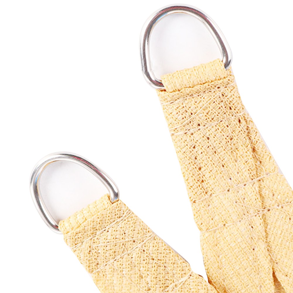 Rectangle Sun Shade Sail Canopy Outdoor Yard Awning Pergola Cover Light Yellow