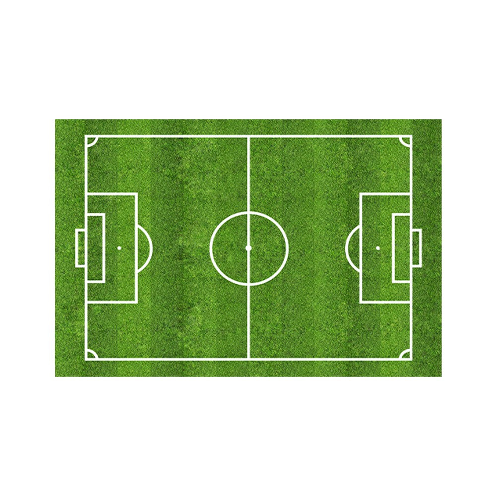 120x160cm Football Field Floor Mat Non-slip Kids Playmat Sports Theme Mat Home Decor Style 1