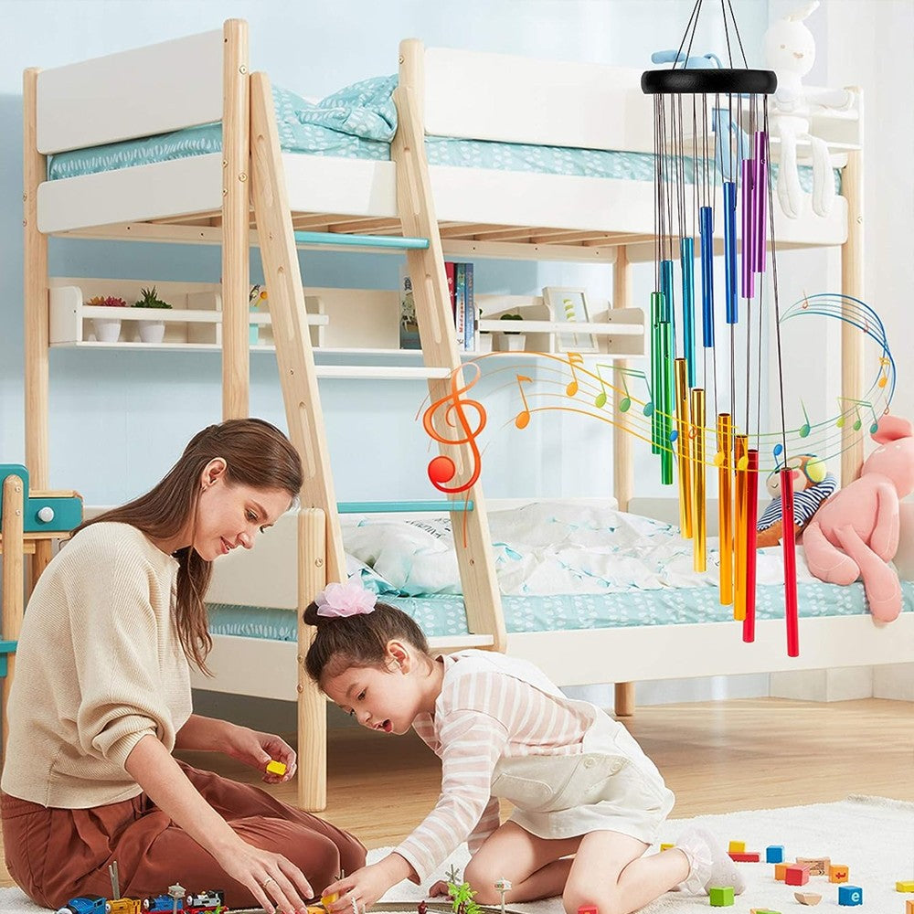 1Pc Wind Chime Aluminum Alloy Wind Chime Outdoor Patio Porch Decoration