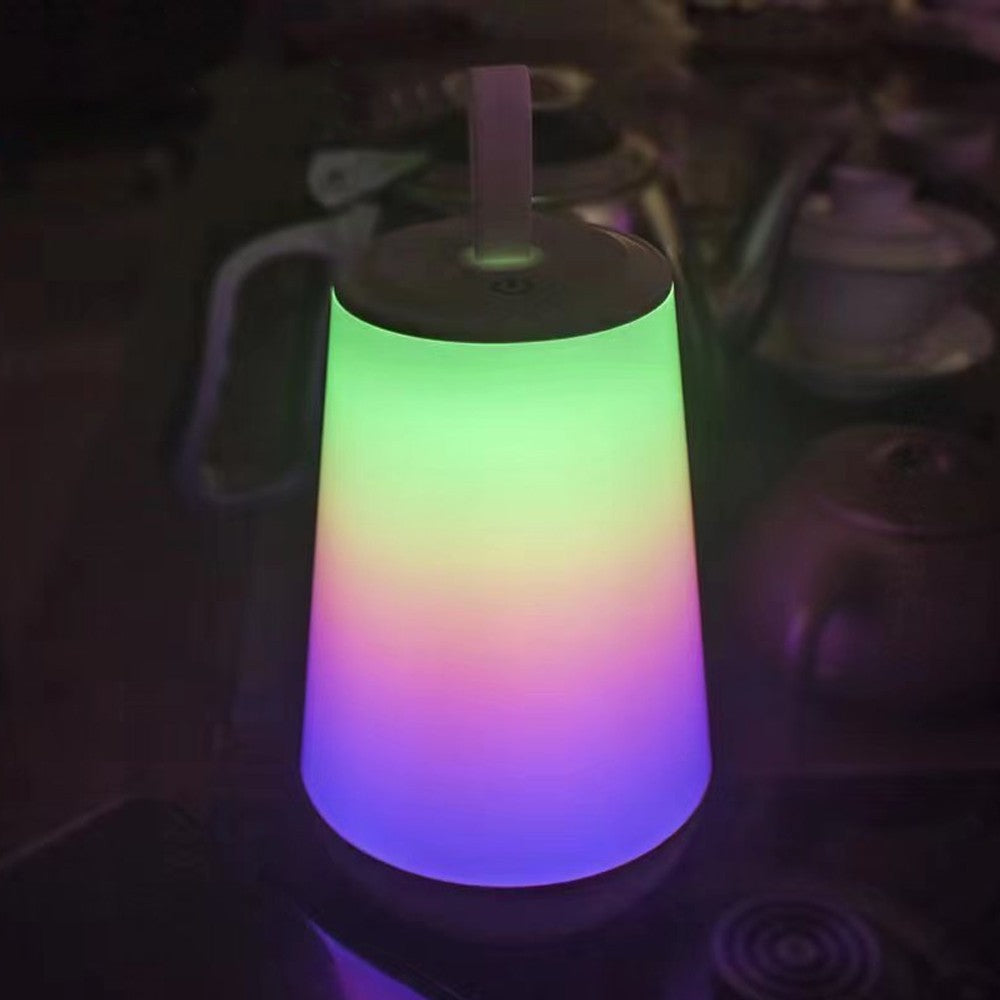 1Pc Night Light Rechargeable Nursery Night Lamp Bedside Lamp Touch Color Changing Light