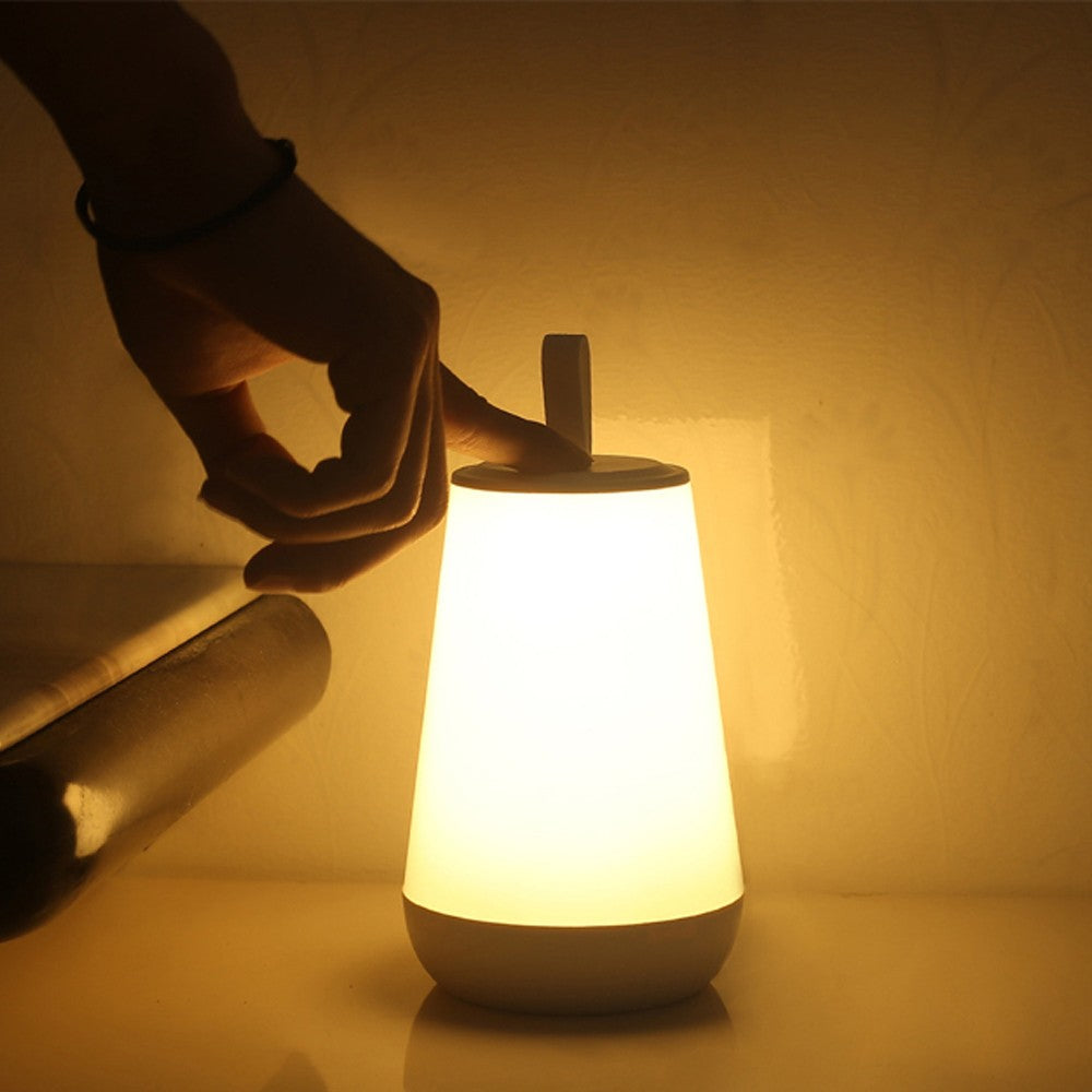 1Pc Night Light Rechargeable Nursery Night Lamp Bedside Lamp Touch Color Changing Light