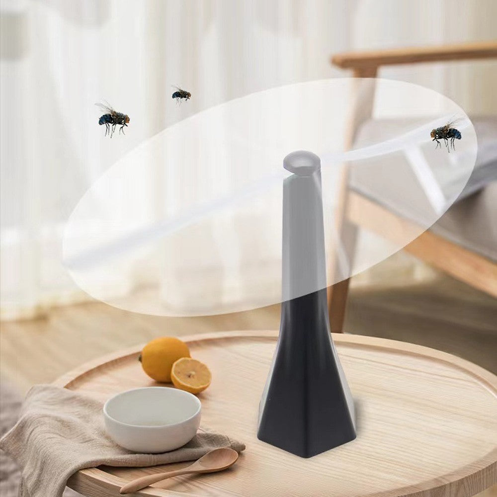2Pcs Chemical Free Fly Repellent Fan Battery Powered Fly Deterrent Fan with Reflective Blades