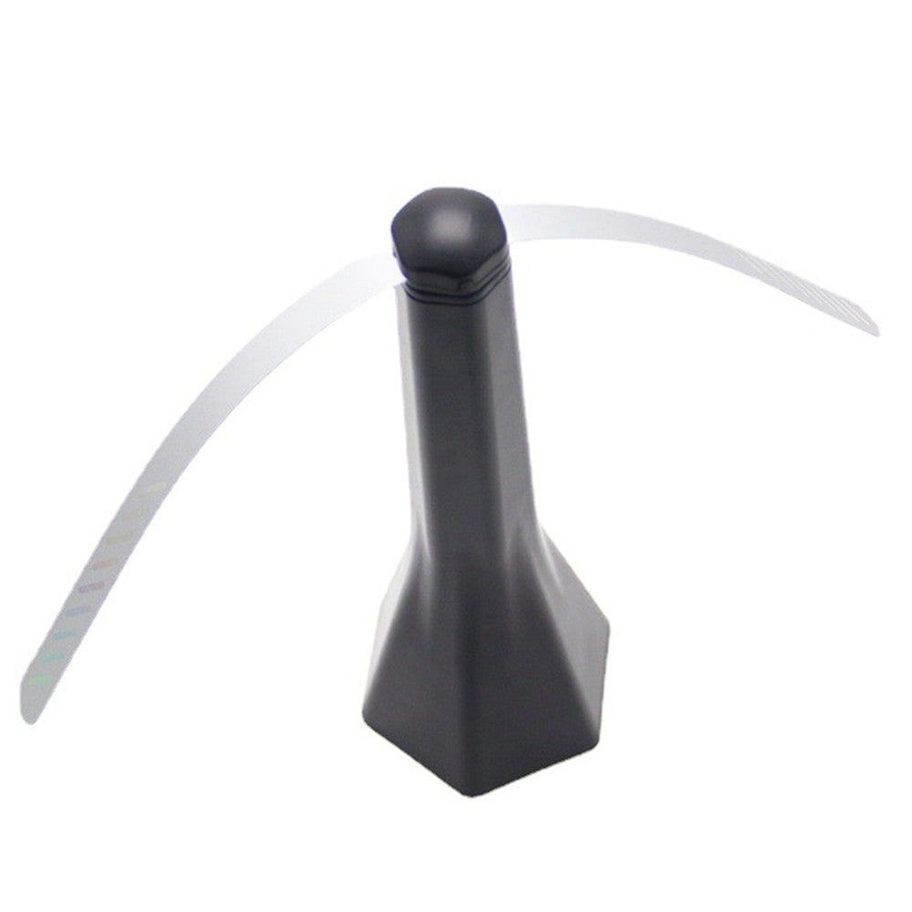 2Pcs Chemical Free Fly Repellent Fan Battery Powered Fly Deterrent Fan with Reflective Blades