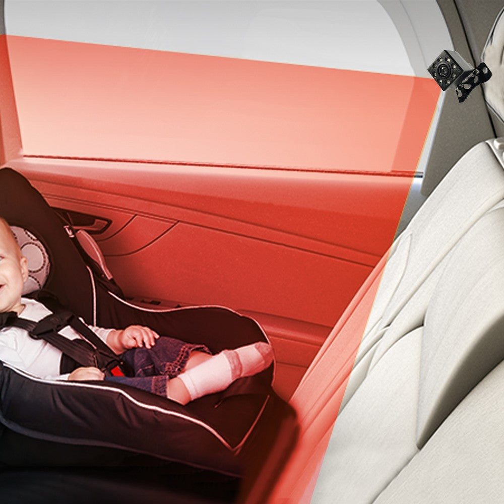 720P HD Baby Monitor Car Seat Rear Mirror Camera Child Safety Camera Monitoring Device