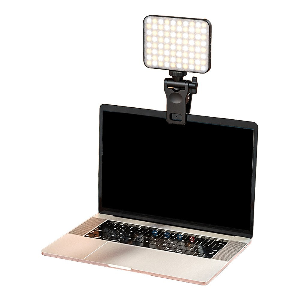 Portable Clip-On Selfie Light Phone Light Rechargeable Video Fill Light Dimmable Makeup Light