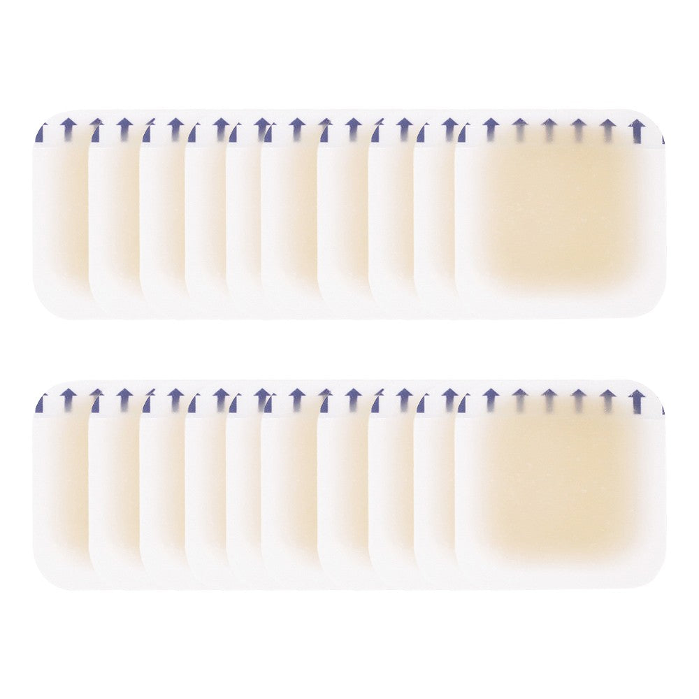 20Pcs Disposable Heel Blister Bandages Gel Blister Pads Blister Prevention Adhesive Bandages - Style 7
