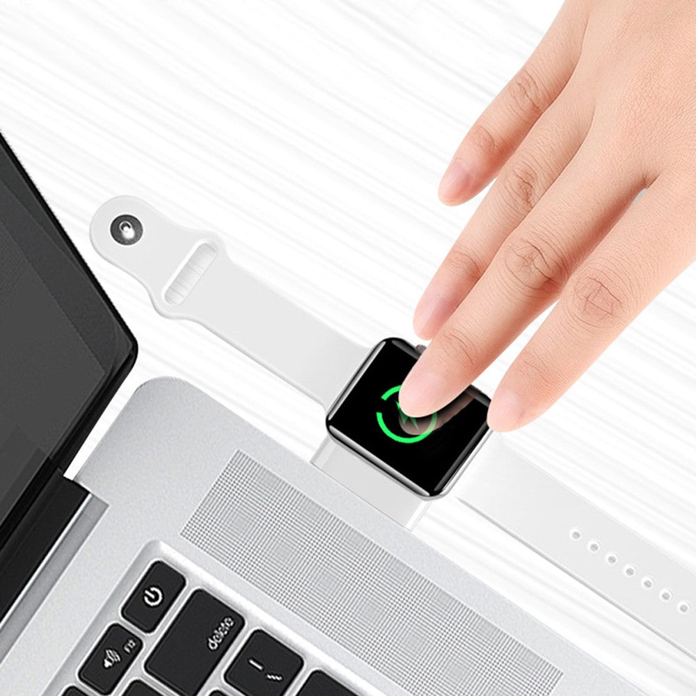 2X Wireless Charger for Apple Watch Portable Cordless USB Magnetic Charging Dock