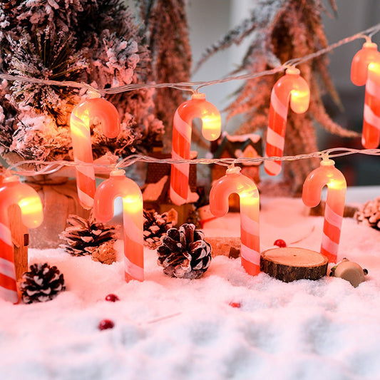 3M Christmas Candy Cane String Lights Battery Powered Led Fairy Lights String Xmas Decor