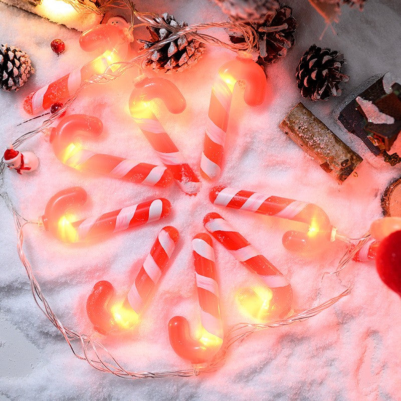 3M Christmas Candy Cane String Lights Battery Powered Led Fairy Lights String Xmas Decor