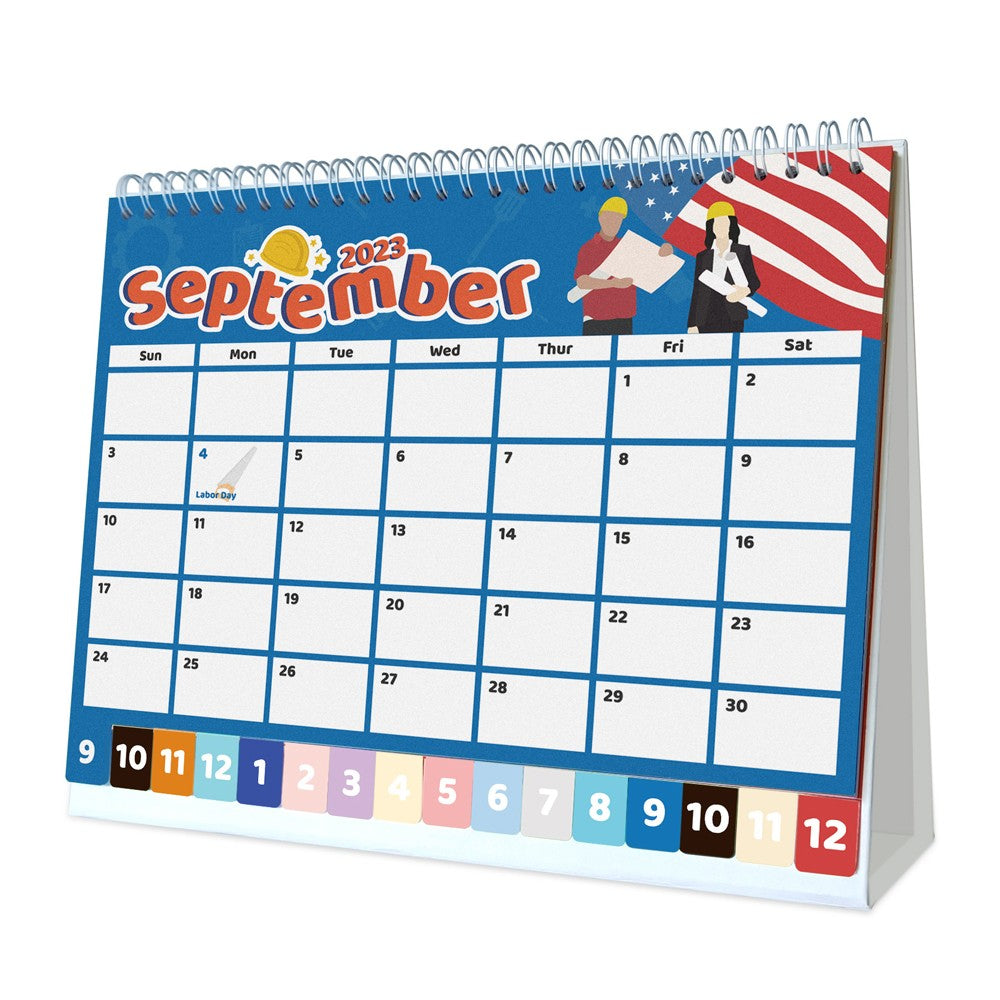 2024 Desk Calendar 16 Months Calendar for Home Office Planning and Organization