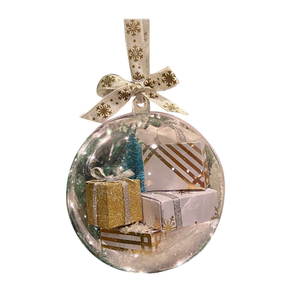 Style1 Clear Ball Christmas Tree Decoration