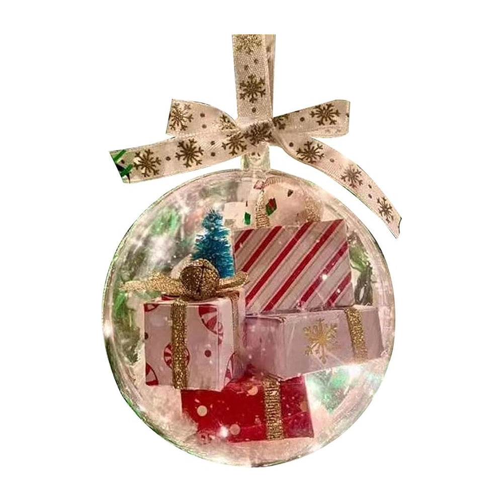 Style3 Clear Ball Christmas Tree Decoration